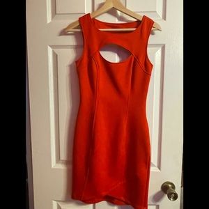 GUESS Red sleeveless dress sz 4